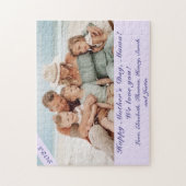 カスタマイズ可能な母の日の写真ジグソーパズル ジグソーパズル (縦)