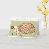 カスタマイズ可能な母の日のStar Tooseカード8 カード (黄色い花)