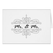 カスタマイズ可能な氏およびGAY氏の結婚式の招待状 (正面横)