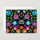 🎁カスタマイズ可能な民俗はがき ポストカード (正面/裏面)