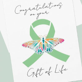 カスタマイズ可能な気に移植折り畳みカード サンキューカード