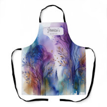 カスタマイズ可能な水カラー抽象芸術ツリーズアートスタジオ