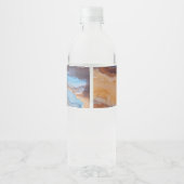 カスタマイズ可能な水ボトルラベル ペットボトルラベル (裏面)