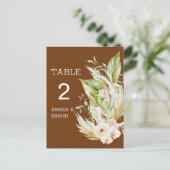 カスタマイズ可能な水彩のポスター ポストカード (スタンド正面)