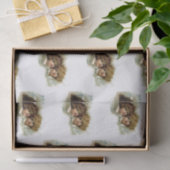 カスタマイズ可能な水彩画の天使のティッシュペーパー 薄葉紙 (ギフト)