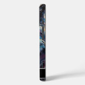 カスタマイズ可能な水色オオカミ Case-Mate iPhoneケース (裏面 / 左)