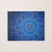 カスタマイズ可能な水(サイケデリックなspirograph) ジグソーパズル (横)