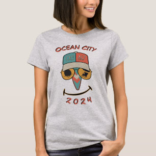 カスタマイズ可能な海都市2024 Tシャツ