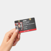 カスタマイズ可能な消防署職員 バッジ (Handheld)