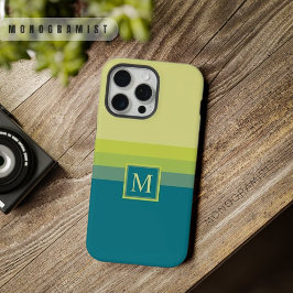 カスタマイズ可能な淡いライム色の黄緑の色ブロック iPhone 15 PRO MAXケース
