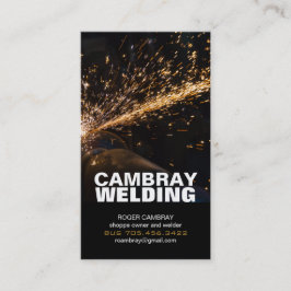 カスタマイズ可能な溶接の名刺 名刺