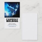 カスタマイズ可能な溶接の名刺 名刺 (正面/裏面)