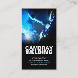 カスタマイズ可能な溶接の名刺 名刺