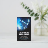 カスタマイズ可能な溶接の名刺 名刺 (スタンド正面)