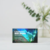 カスタマイズ可能な溶接業者コンサルタント名刺 名刺 (スタンド正面)