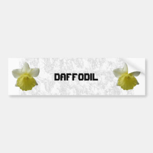 カスタマイズ可能な滴下Daffodilバンパーステッカー バンパーステッカー