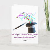 カスタマイズ可能な漫画のワニカード カード (裏面)