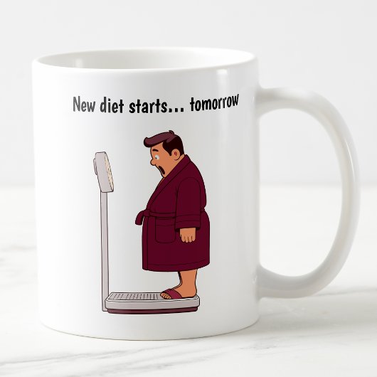 カスタマイズ可能な漫画の重量スケール コーヒーマグカップ