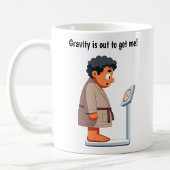 カスタマイズ可能な漫画の重量スケール コーヒーマグカップ