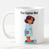 カスタマイズ可能な漫画の重量スケール コーヒーマグカップ