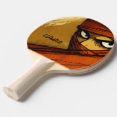 カスタマイズ可能な漫画忍者 卓球ラケット (正面アングル)