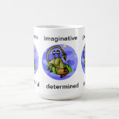 カスタマイズ可能な漫画蠍座の特徴〔占星術の〕十二宮図 コーヒーマグカップ (中央)