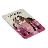 カスタマイズ可能な漫画馬 マグネット (右側)