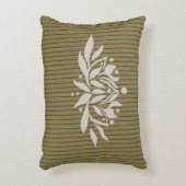 カスタマイズ可能な炎の蓮の花 アクセントクッション (正面(垂直))