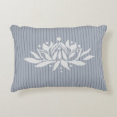 カスタマイズ可能な炎の蓮の花 アクセントクッション (正面)