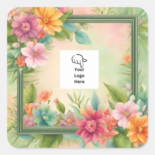 カスタマイズ可能な熱帯包装シール スクエアシール (正面)