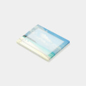 カスタマイズ可能な熱帯島の楽園の付箋 ポストイット (アングル)