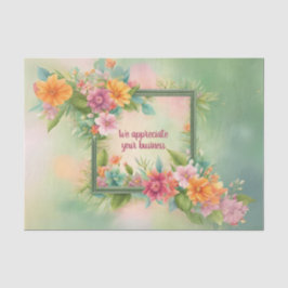 カスタマイズ可能な熱帯組織ラッピング紙 薄葉紙