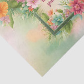 カスタマイズ可能な熱帯組織ラッピング紙 薄葉紙 (詳細)