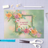 カスタマイズ可能な熱帯組織ラッピング紙 薄葉紙 (クラフト)