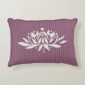 カスタマイズ可能な燃える蓮の花アクセント枕 アクセントクッション (正面)