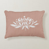 カスタマイズ可能な燃える蓮の花アクセント枕 アクセントクッション (正面)