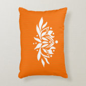 カスタマイズ可能な燃える蓮の花アクセント枕 アクセントクッション (正面(垂直))