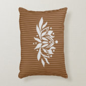 カスタマイズ可能な燃える蓮の花アクセント枕 アクセントクッション (正面(垂直))