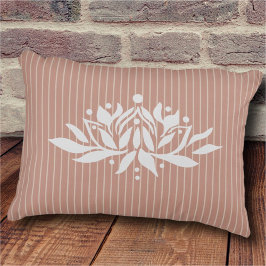 カスタマイズ可能な燃える蓮の花アクセント枕 アクセントクッション