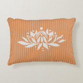 カスタマイズ可能な燃える蓮の花アクセント枕 アクセントクッション (正面)