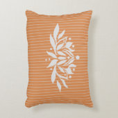 カスタマイズ可能な燃える蓮の花アクセント枕 アクセントクッション (正面(垂直))