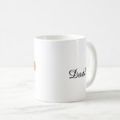 カスタマイズ可能な父の日コーヒーカップ コーヒーマグカップ (正面右)