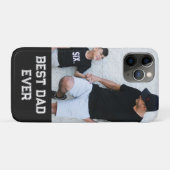 カスタマイズ可能な父の日記念の写真入りグッズ「パパ」 Case-Mate iPhoneケース (裏面(横))