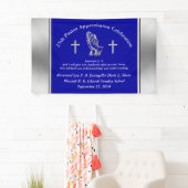 カスタマイズ可能な牧師評価パーティーバナー 横断幕 (インサイチュ)