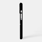 カスタマイズ可能な特大の太字の名前 色を選ぶ iPhone 16ケース (左側面)