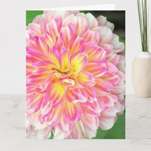 カスタマイズ可能な特大"グループから"カードよく得て下さい サンキューカード (正面)