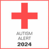 カスタマイズ可能な特殊なニーズの警告 |車 |ハウス シール (正面)