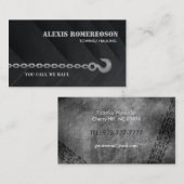 カスタマイズ可能な牽引スローガンビジネスカード 名刺 (正面/裏面)