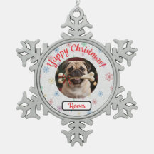 カスタマイズ可能な犬と骨のペット愛好家のクリスマス