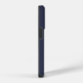 カスタマイズ可能な独自の灰色の青を作成 iPhoneケース (右側面)